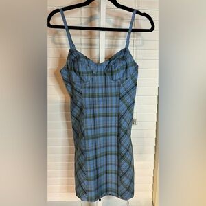 Urban Outfitters Plaid Small Petite Dress